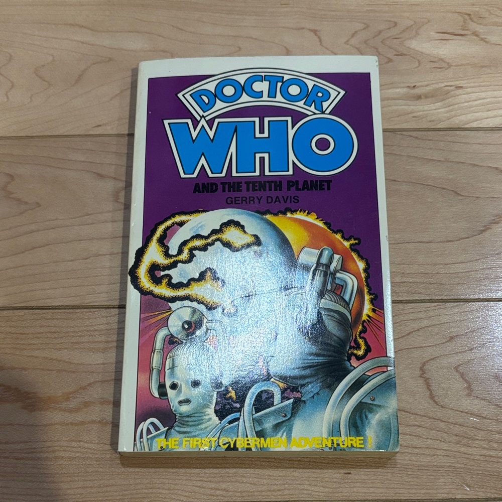 3/$40 - DOCTOR WHO and the Tenth Planet Book by Gerry Davis VINTAGE paperback